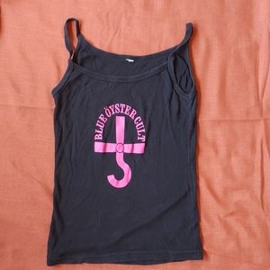 Blue oyster cult classic metal rock band tank top